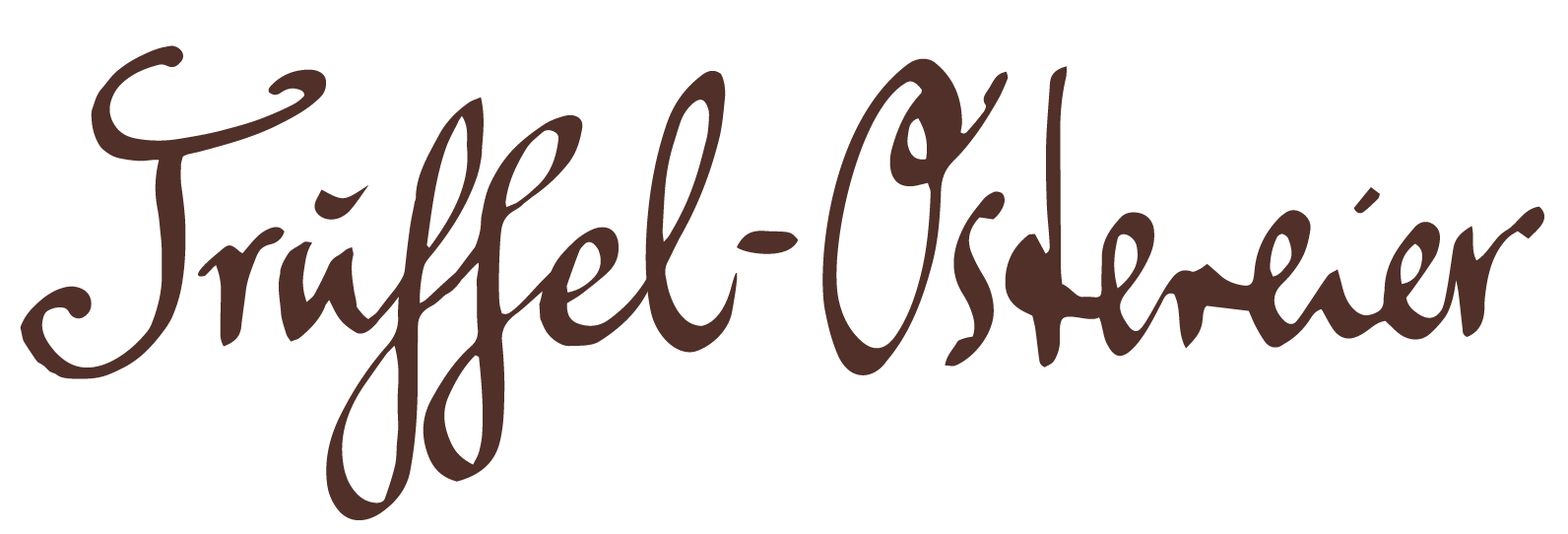 Trüffel-Ostereier Cassis-Crème